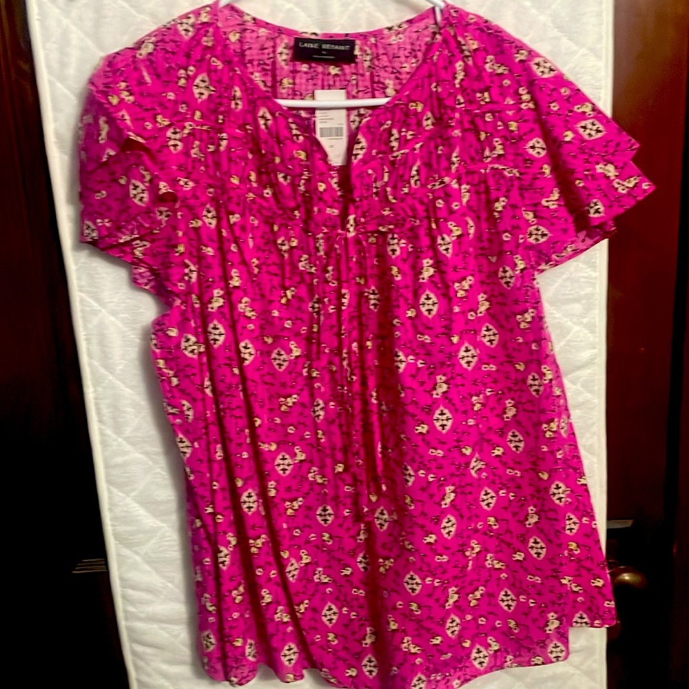 Brand New with Tags Lane Bryant Blouse.
